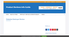 Desktop Screenshot of productreviewsinfo.com